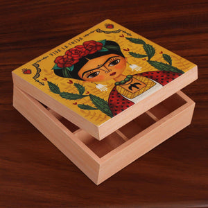 Doupage Wood Frida Box
